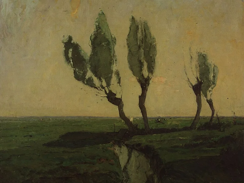 1856-Frans Hens - Mattina nei polder